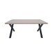 ANTIBES EETKAMERTAFEL 160 cm X-poot