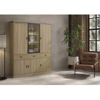CHARTLEY VITRINEKAST 180 cm