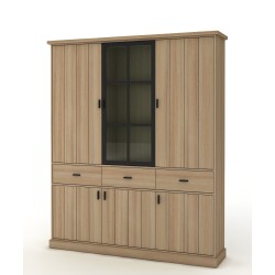 CHARTLEY VITRINEKAST 180 cm CHARTLEY VITRINEKAST 180 cm