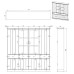 CHARTLEY VITRINEKAST 240 cm