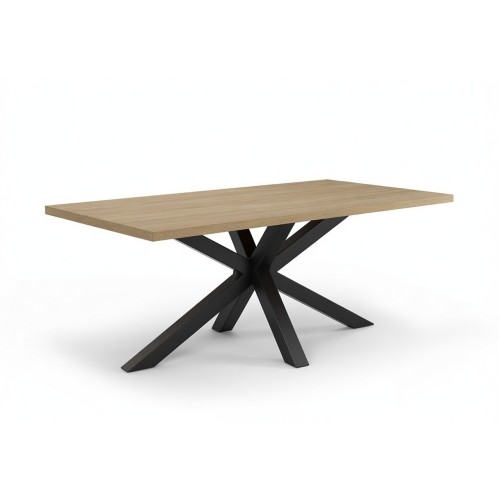 GRENOBLE EETKAMERTAFEL 190 cm sterpoot GRENOBLE EETKAMERTAFEL 190 cm sterpoot