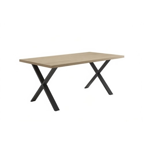 GRENOBLE EETKAMERTAFEL 190 cm X-poot GRENOBLE EETKAMERTAFEL 190 cm X-poot