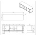 RONDI TV-MEUBEL 160 cm RONDI TV-MEUBEL 160 cm