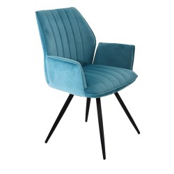 PERCY DRAAISTOEL hemelsblauw