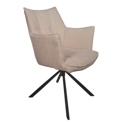 STEF DRAAISTOEL taupe