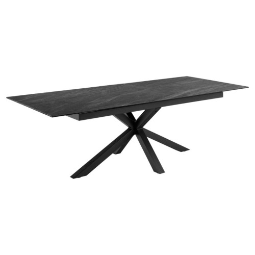 TANZANIA TAFEL donkergrijs 200-240 cm UITTREKBAAR
