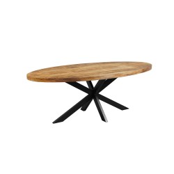 SPIDER TAFEL OVAAL 180 CM